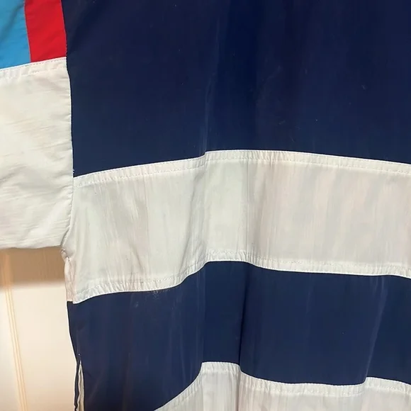 Vintage 80s-90s Lavon Sportswear Unisex Windbreaker Color Blocked Jacket - Picture 13 of 16